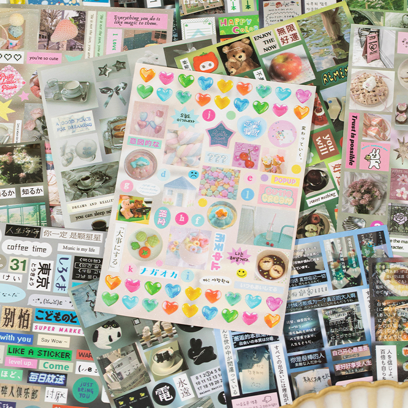 30Sheets Sticker Book Mist Rai – Korean Lifestyle Book Bewertung und Preis