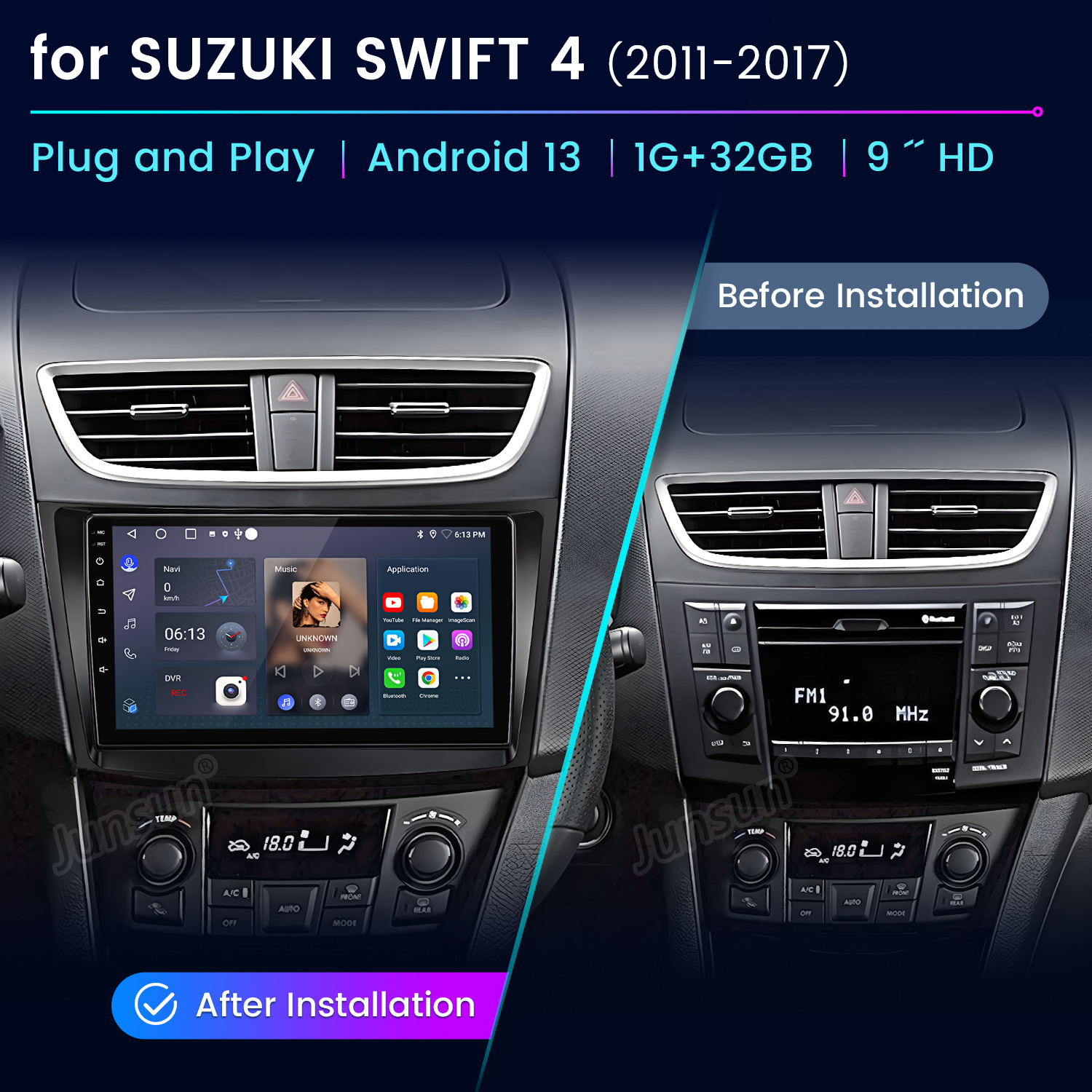Junsun AI Voice Car Stereo Rad – Korean Lifestyle Video Bewertung und Preis