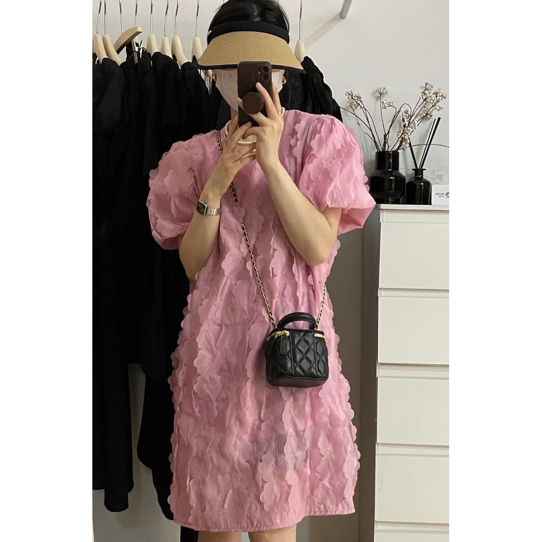 Floral Bubble Sleeve Dress Kor – Korean Lifestyle & Kids Boutique Bewertung und Preis